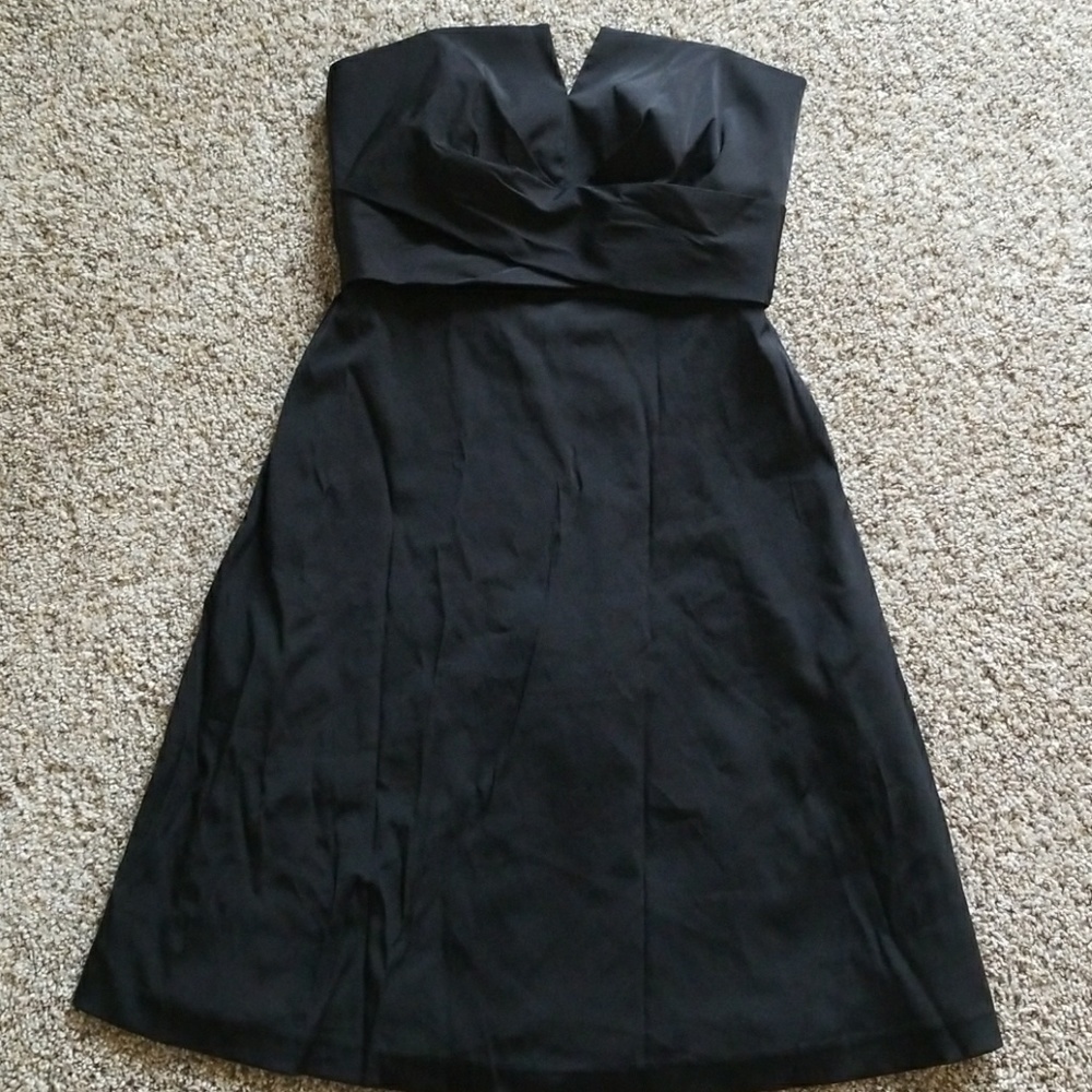 White House Black Market Little Black Dress 4